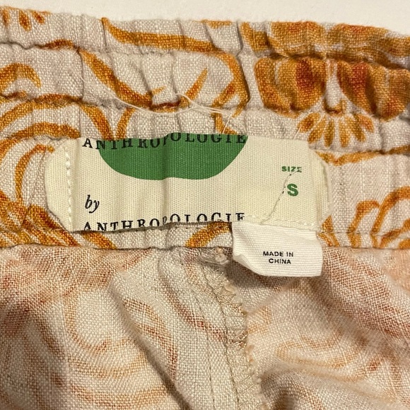 Anthropologie Relaxed Linen Shorts - Picture 6 of 7